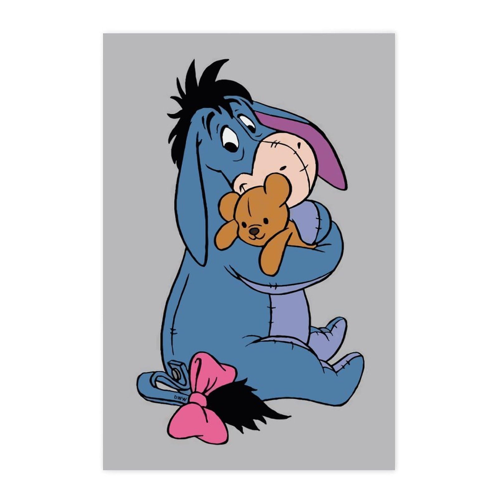 Amazon.co.jp: くまのプーさん イーヨー ポスター 絵画